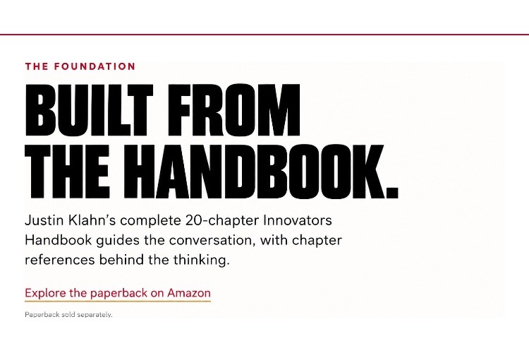 The Foundation — built from the Handbook.